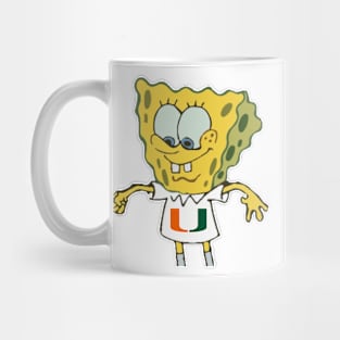 SpongeBob U Miami Shirt Mug